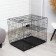 A cell for dogs and cats, a two -tier 70 x 50 x 60 cm, black