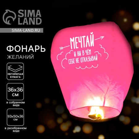 The flashlight of the desires "Dream" Dome, pink