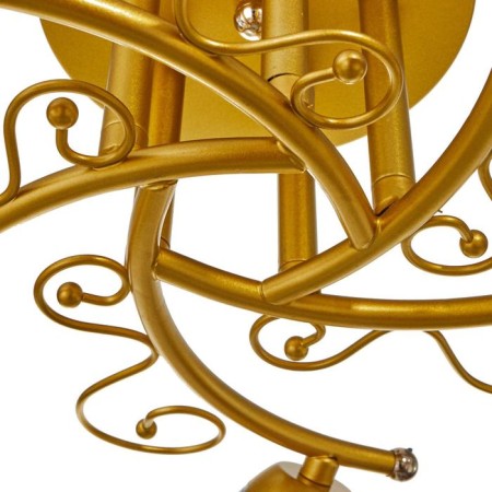 Economy Steel 44913/5 5x40W E27, matte gold, 54x54x30 cm-4