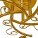 Economy Steel 44913/5 5x40W E27, matte gold, 54x54x30 cm