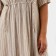 Women's dress on the wrapper Mist Plus-Size, size 50, beige color