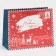 Laminated horizontal package "From Santa Claus", MS 18 x 23 x 10 cm, New Year