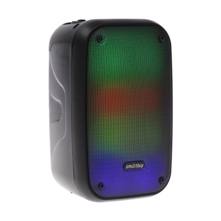 Portable column Smartbuy Bloom 3, 5 watts, 500mach, BT, USB, MP3, FM, RGB, black-2