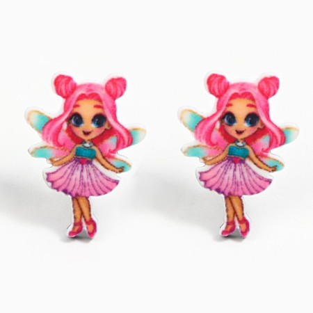 Earrings "Magic", 2 x 1.5 cm-2