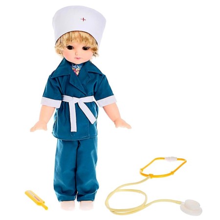 Doll "doctor", 45 cm, mix-14