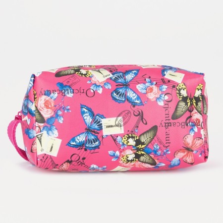 Lightning cosmetic bag, pink color-1