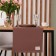 Path on the table Ethel Kitchen 40x150 cm, brown color, 100% cotton, sarzha 220 g/m2