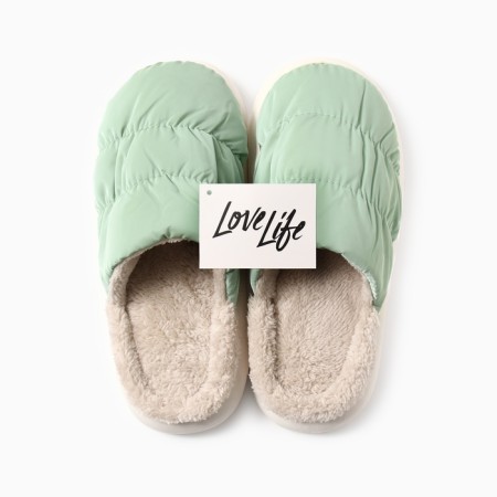 Male slippers, size 44-45, mint color-9