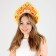 Carnival kokoshnik "queen" from felt, with sparkles