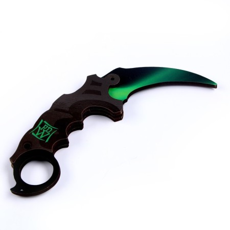 Kerambit "Green Claw", 18 cm-1