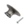 Handle button Cappio Ceramics, color old silver