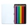 Pencils of 12 colors, Devente Trio Mega Soft, three -sided case, 4m, 3 mm, metal gift box