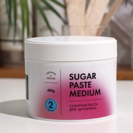 Sugar paste for depilation, "jessnail", medium, 400 g