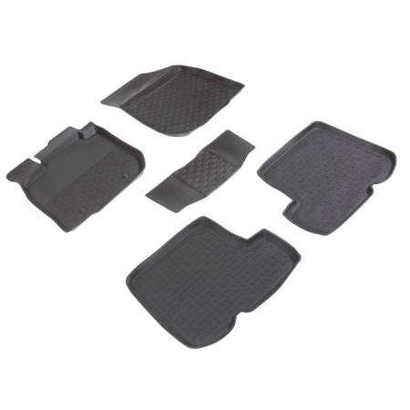 High-side rubber rugs for Renault Sandero, 2010-2015
