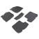High-side rubber rugs for Renault Sandero, 2010-2015
