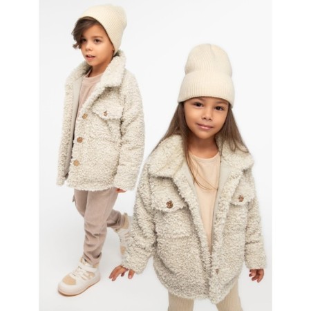 Children's jacket Amarobaby Lama, height 134 cm, beige color-6