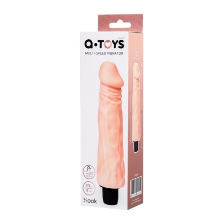 Realistic vibrator Toyfa A-Toys Hook, TPE, Body, 23 cm-2