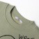 Sweatshirt for a boy, olive color, height 110 cm