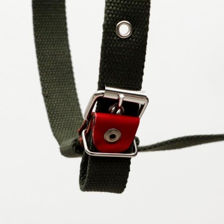 Sleeler harness, adjustable multi-sized, 2.5 cm, Osh 45, og 76-90 cm, dark green-2