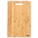 Defense board with a rectangular pen Bianca, 40x26x1.5 cm, bamboo