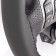 Autoprofi SAM-300 BK (M) steering wheelbar, composite leather, thread, needle, black color