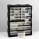 Organizer Universal "Box" 39 seats, plastic, 38.5 × 16 × 47.5 cm, black color