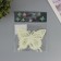 Magnet Plastic "Butterflies luminous with cut -out patterns" set of 12 pcs 8; 10; 12 cm