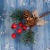Decor "Winter Dreams" Berries Bow, 13 cm