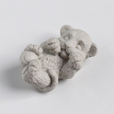 Silicone Mold "Kisa on the back of the paw by the muzzle" 4.7x3 cm mix-3