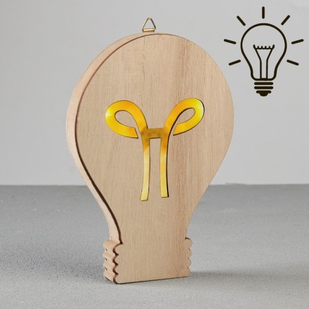 Nightlight "light bulb", 13 x 18.7 cm