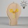 Nightlight "light bulb", 13 x 18.7 cm