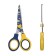 Baby scissors 13 cm, Erichkrause Junior Decor Submarine, with a print on blades, rounded ends, blister