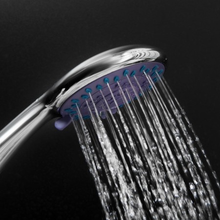 Shower Lake Zein Z403, plastic, 4 modes, color chromium-9