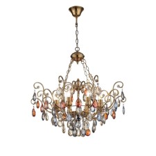 Люстра подвесная St Luce. SL421.303.08. Vianeta. 8х40 Вт, E14, 68,5х68,5х64,8 см, цвет бронза