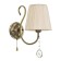Bra "Dorothea" 1x40W E14 bronze 20x15x30 cm.