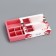 Box for 8 sweets + chocolate, with the Present window, 17.7 x 17.8 x 3.8 cm. Confectionery packaging
