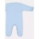 Cupids for children on the Rant Base buttons, with anti -ticaras, seams outward, height 62 cm, blue color