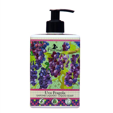 Liquid Florinda soap strawberry grapes, 500 ml