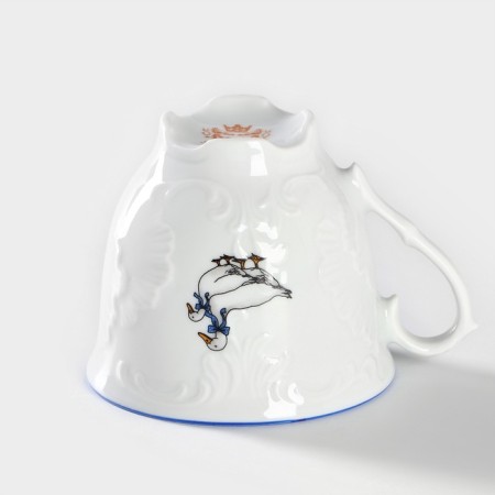 Coffee cup "Rococo geese", 170 ml, porcelain-2