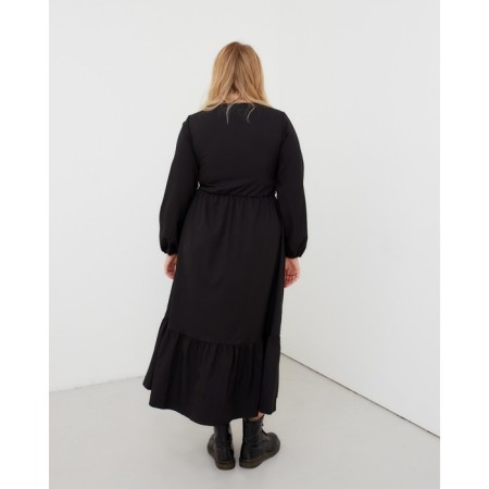 Women's dress Midy Mist Plus-Size, R.56, Black-2