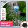 Garden lamp on the sunny battery "Blue stained glass", 7 × 38.5 × 7 cm, 1 LED, glow white