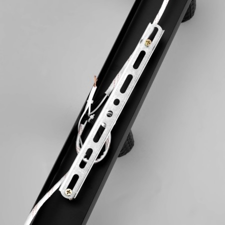 Ceiling lamp "Skin" 3he27 40W black 30x6x16cm-8