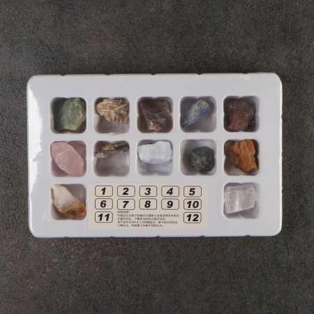 Collection of minerals, 12pcs-2