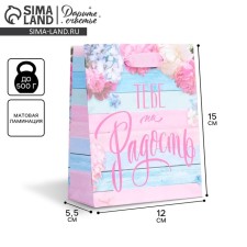 Gift Laminated Vertical Package, Packaging, “You are Joy”, S 12 x 15 x 5.5 cm
