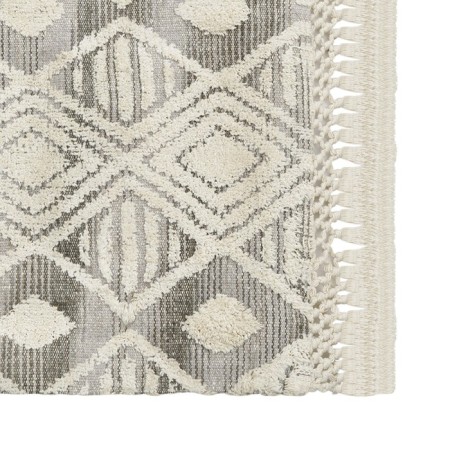 Carrome of Chennai Ethnic cotton fringe, size 70x160 cm-4