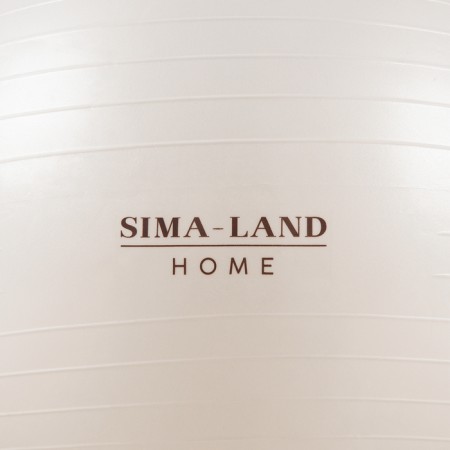 Fitball Sima-Land Home 75 cm, 1000 gr, anti-wings, white color-2