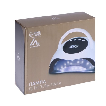 Luazon Luf-03, UV/LED, 120 W, 45 diodes, timer 10/30/60, 220 V, white-8