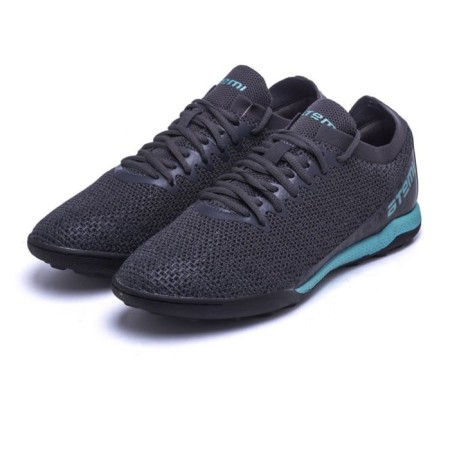 Beats football ATEMI SBA-003 Turf Kids, gray/turquoise, size 32