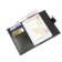 Cover for auto documents on the button, the department for the passport, the color is black