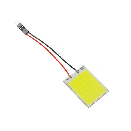 Auto Stuffing LED, 12 V, 24 SMD, two adapters, white light-1